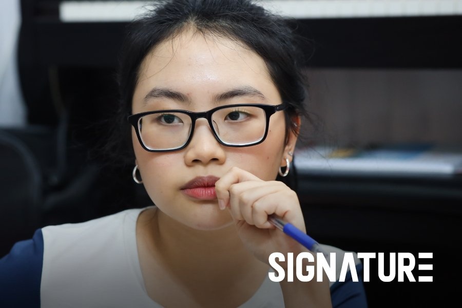 Phuong My Chi: 'Thuc den 1h sang on thi, lo nhat mon Lich su' hinh anh