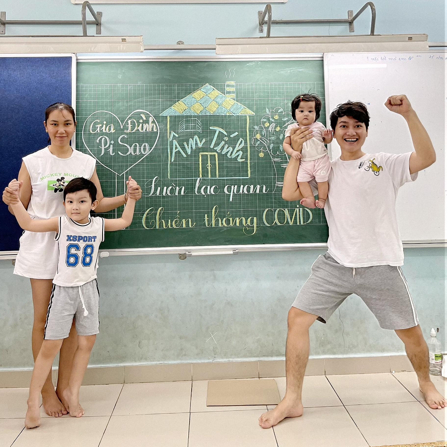 dien vien minh duc mac covid-19 anh 1