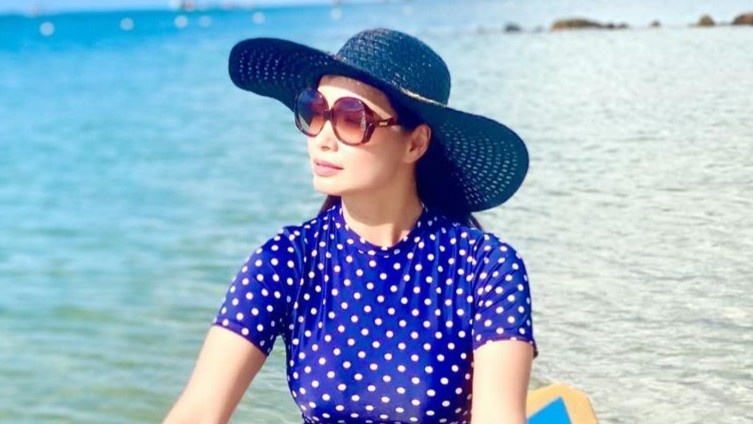 Thuy Hanh: 'O dao 3 thang, con toi lien tuc hoi khi nao duoc ve nha' hinh anh