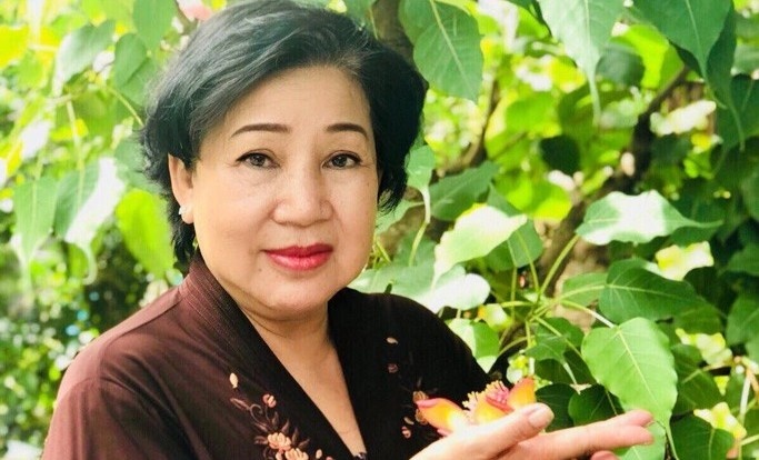 Nghe si cai luong Kim Thuy qua doi hinh anh