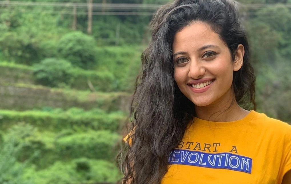 Hinh anh cuoi cua Hoa hau An Do truoc khi qua doi hinh anh