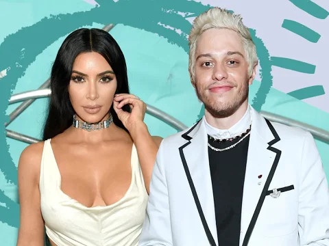 Kim Kardashian: 'Hanh phuc va binh yen ben Pete Davidson' hinh anh