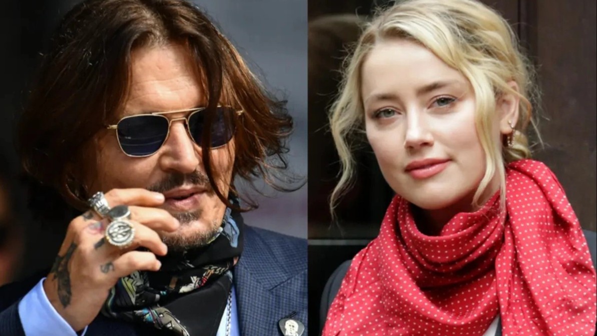 Johnny Depp va Amber Heard doi chat o toa hinh anh