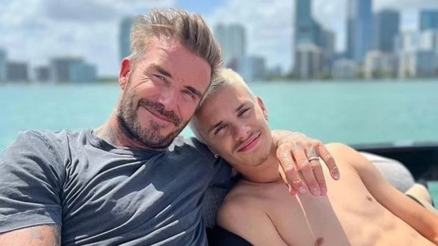 David Beckham don sinh nhat tuoi 47 ben vo con hinh anh
