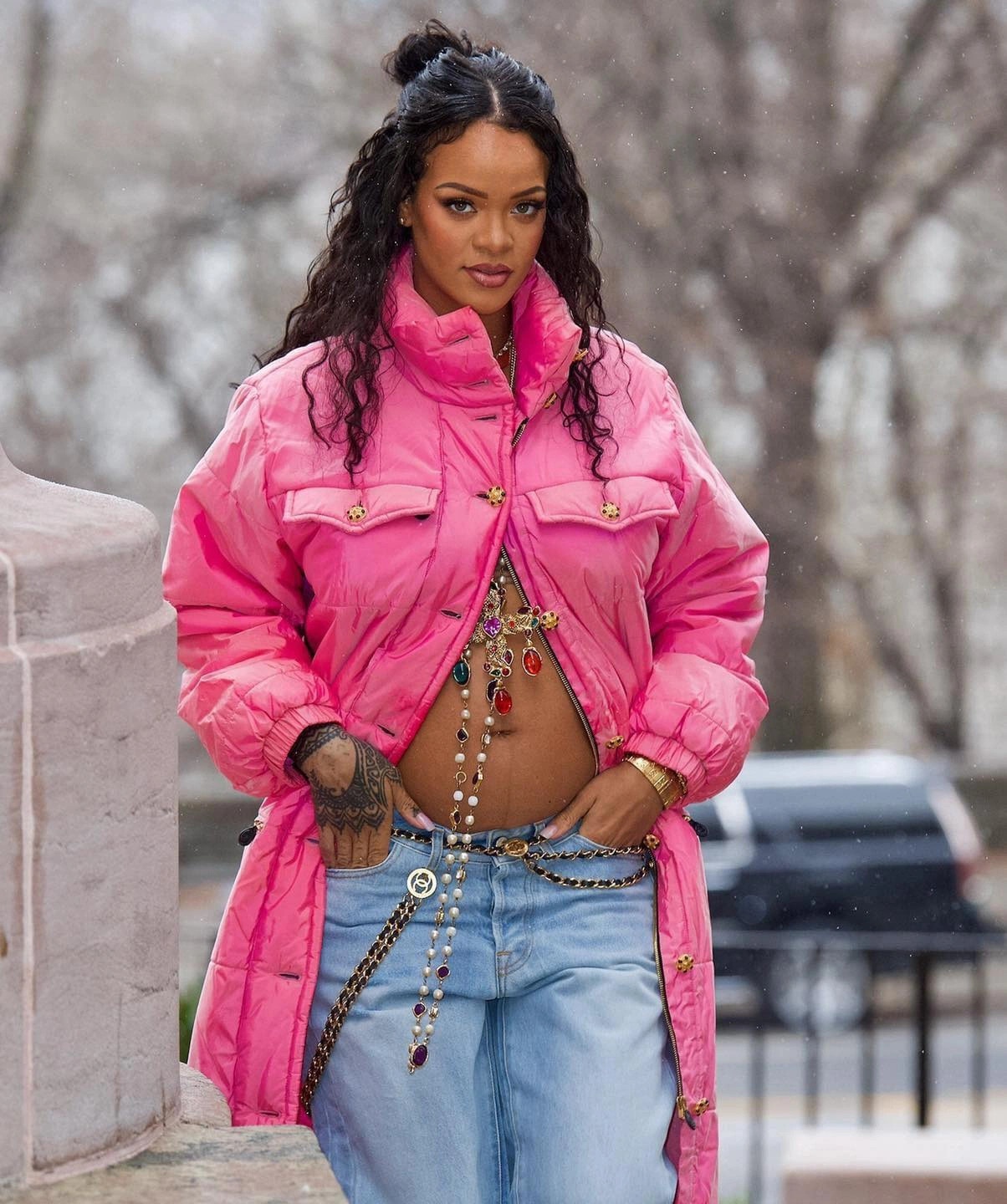 Rihanna sinh con trai ảnh 2 Rihanna sinh con trai anh 2