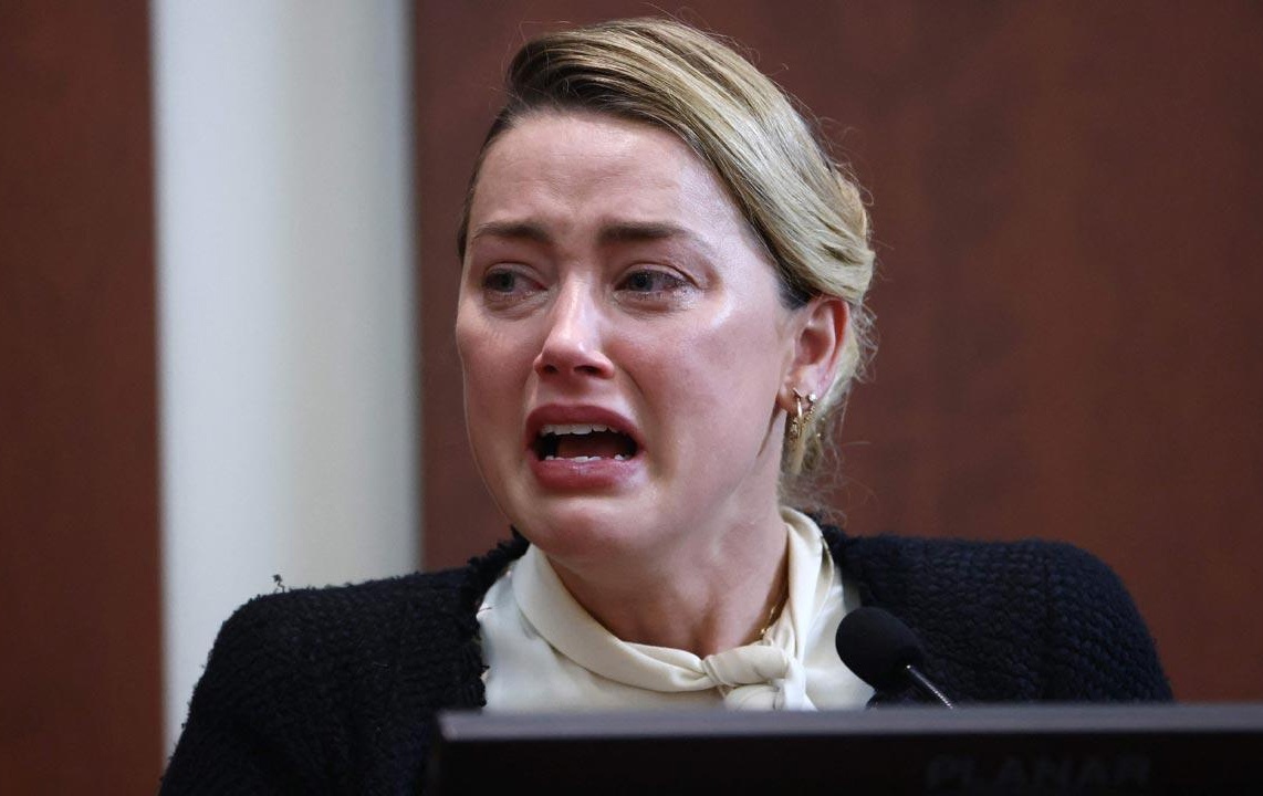 Amber Heard khoc noi: 'Moi nguoi muon nuong con toi trong lo vi song' hinh anh