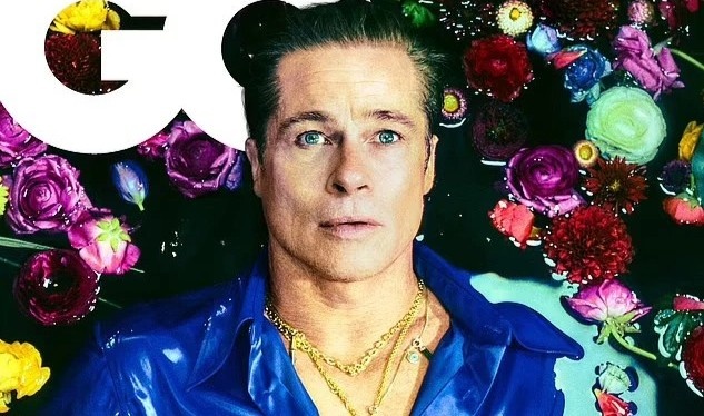 Brad Pitt co doc sau ly hon hinh anh