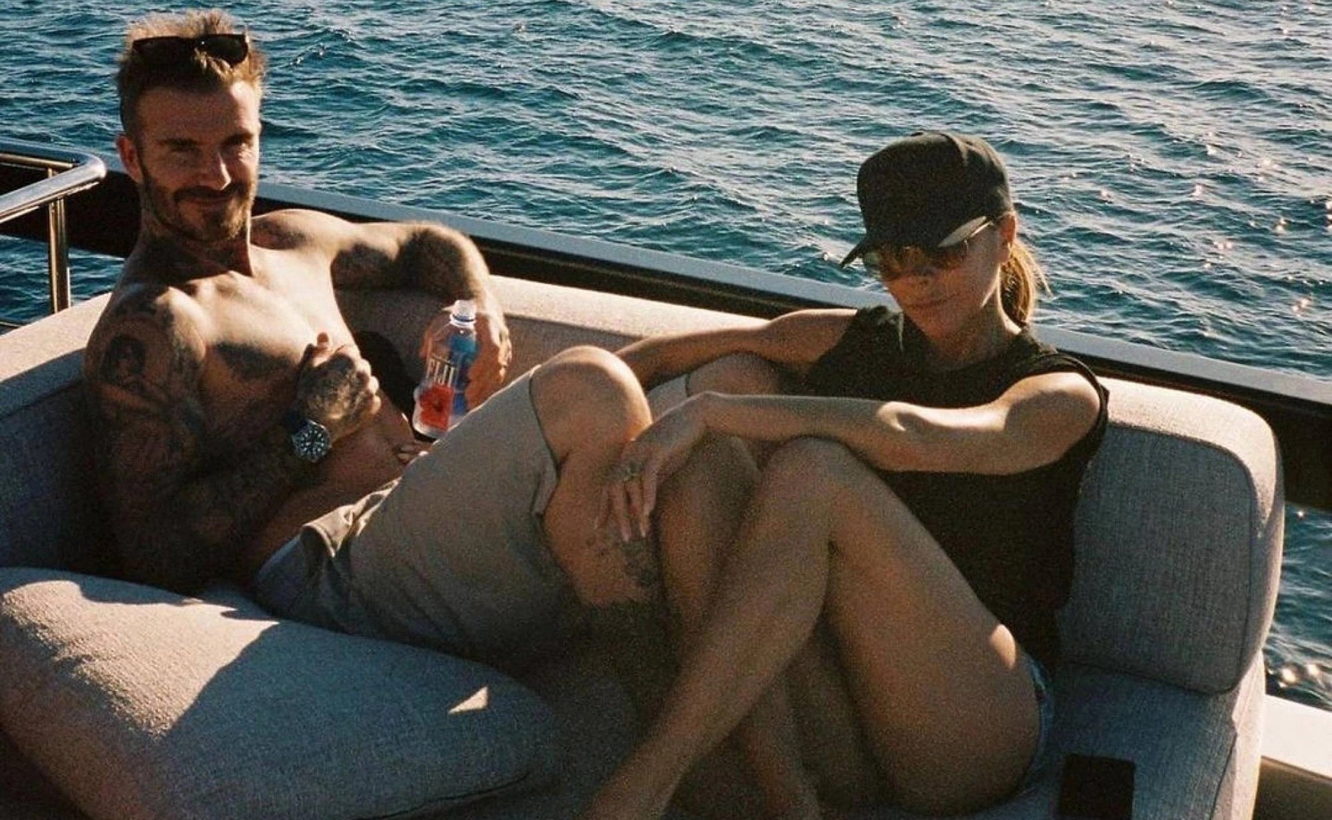 Ky nghi dong du cua nha David Beckham hinh anh