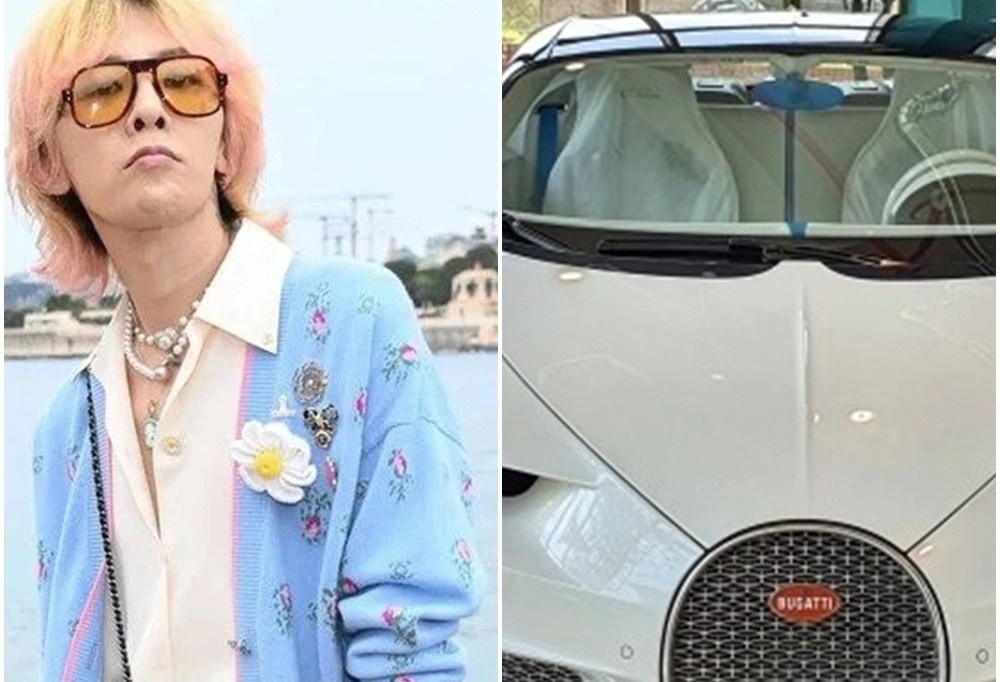 G-Dragon tau sieu xe dat nhat Han Quoc hinh anh