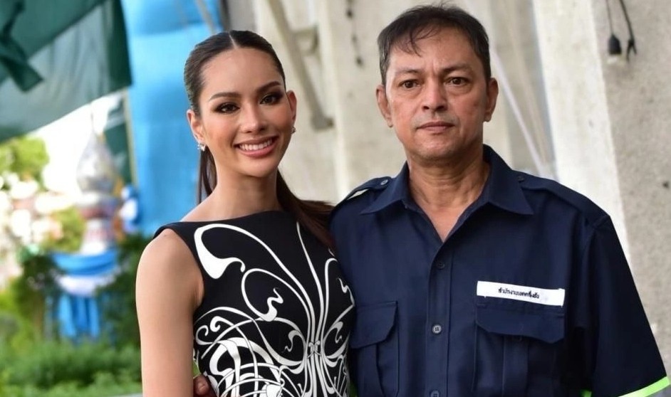 Tan Hoa hau Hoan vu Thai Lan va nguoi cha lam nghe thu gom rac hinh anh