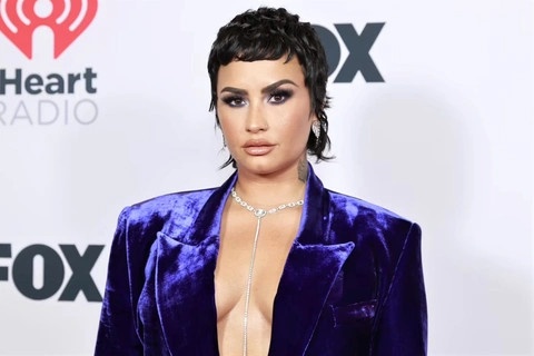 Demi Lovato co ban trai sau khi cong khai gioi tinh hinh anh