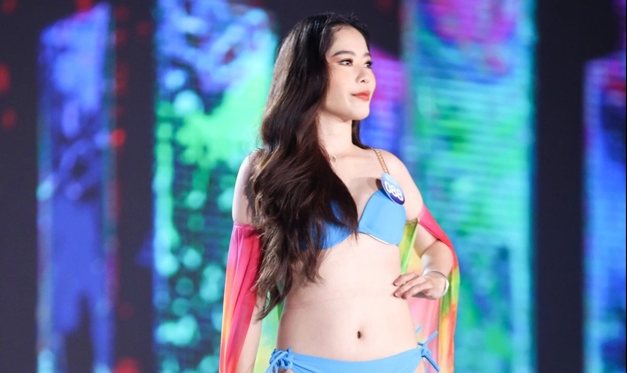 Thi sinh Hoa hau The gioi Viet Nam trinh dien ao tam hinh anh