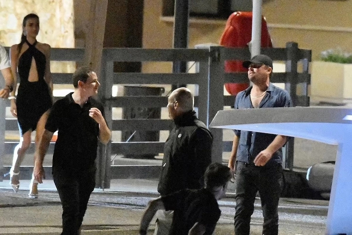 Ban gai moi Leonardo DiCaprio anh 1