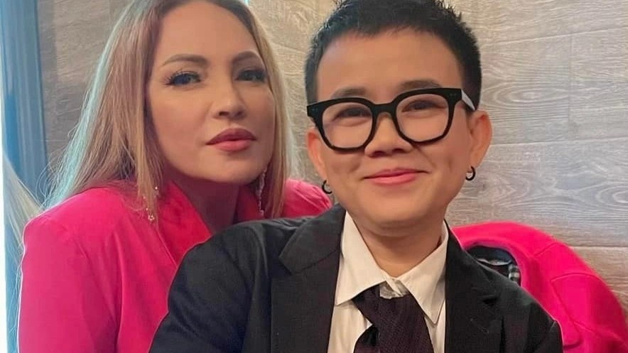 Thanh Ha cuoi nhac si Phuong Uyen hinh anh