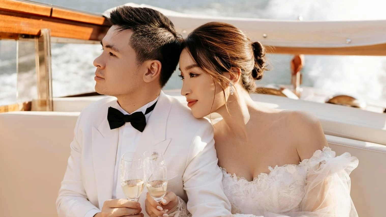 Do My Linh thong bao ket hon Do Vinh Quang, tam ngung showbiz hinh anh