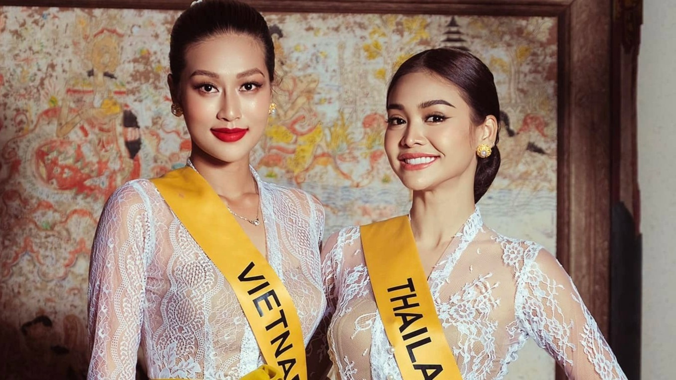 Cuoc dua bau chon cua Doan Thien An va nguoi dep Thai Lan hinh anh