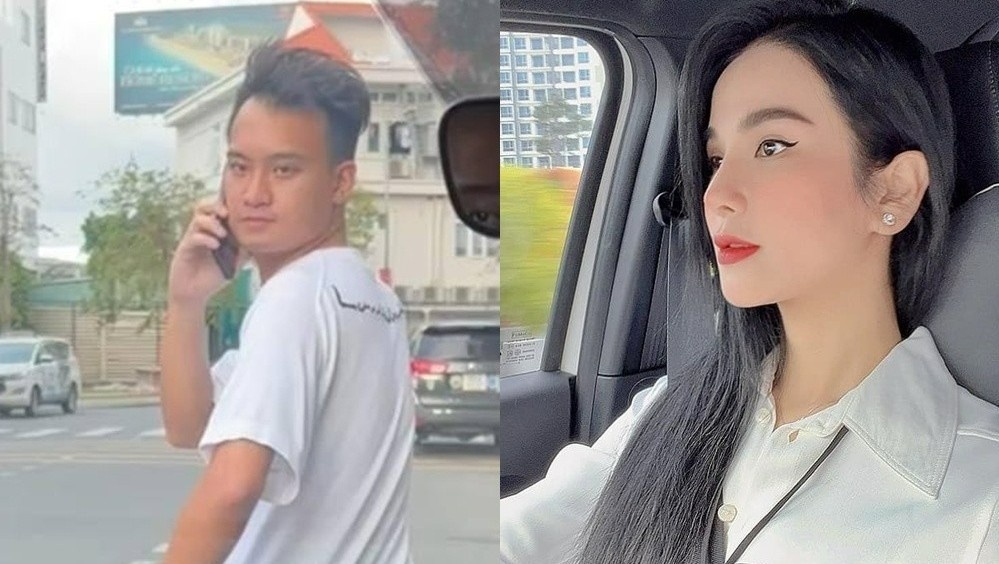 Diep Lam Anh bi chong chan dau xe, gianh don con hinh anh