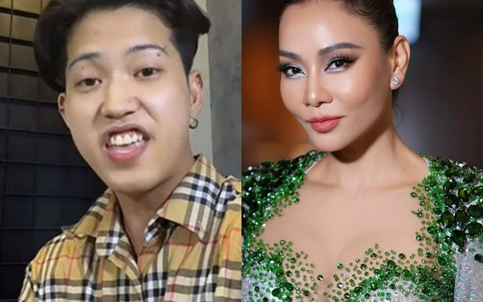 Thu Minh voi go clip voi TikToker No O No va bai hoc cho nghe si Viet hinh anh