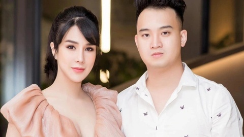 Diep Lam Anh va chong cu vang mat tai phien toa phuc tham hinh anh