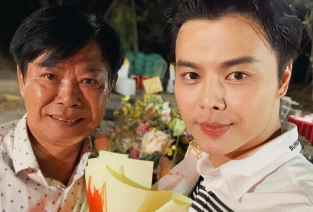 Nghe si Vo Minh Lam chua the ve nha chiu tang cha hinh anh