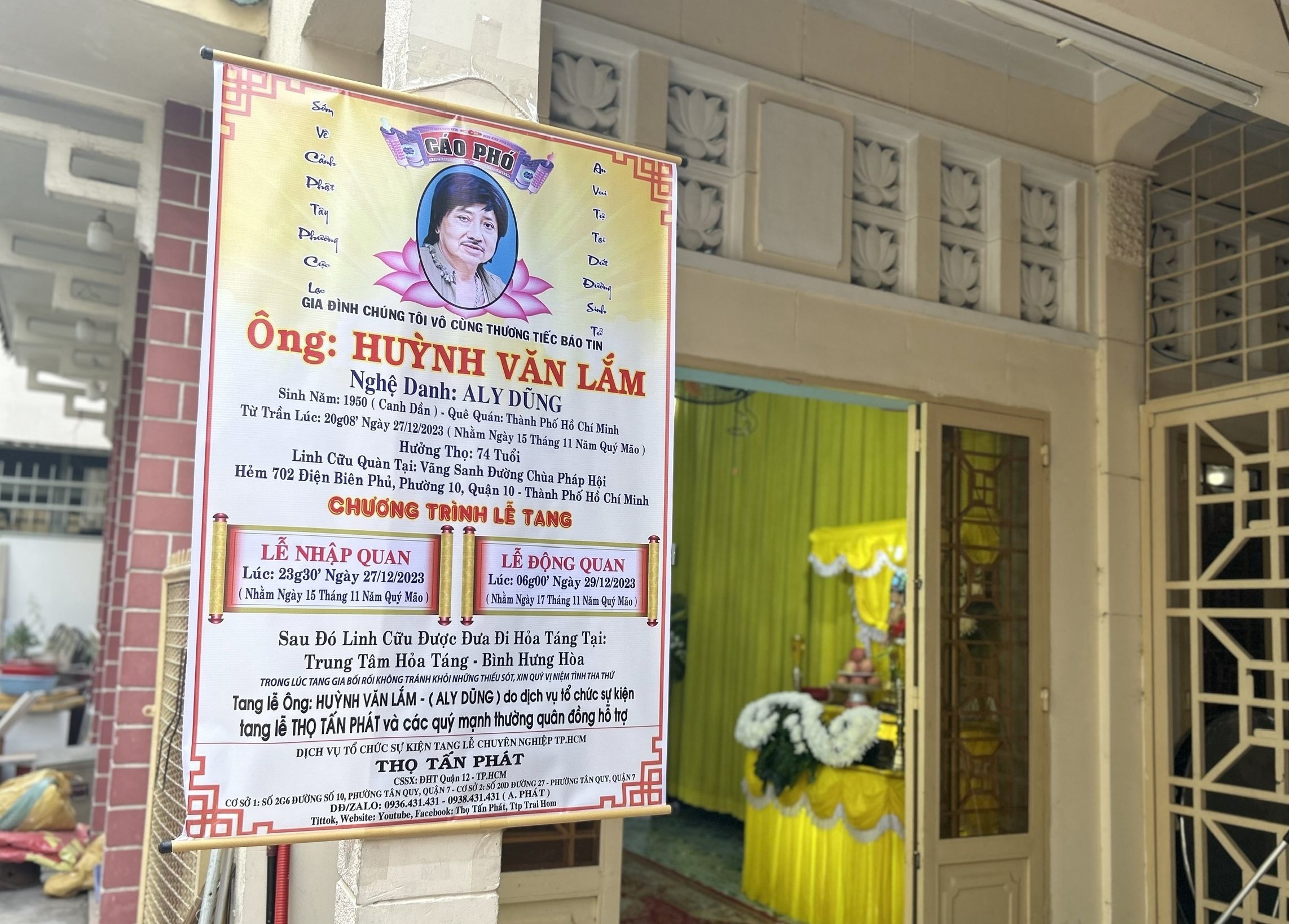 Le tang hiu quanh, khong gia dinh cua Aly Dung 'Biet dong Sai Gon' hinh anh