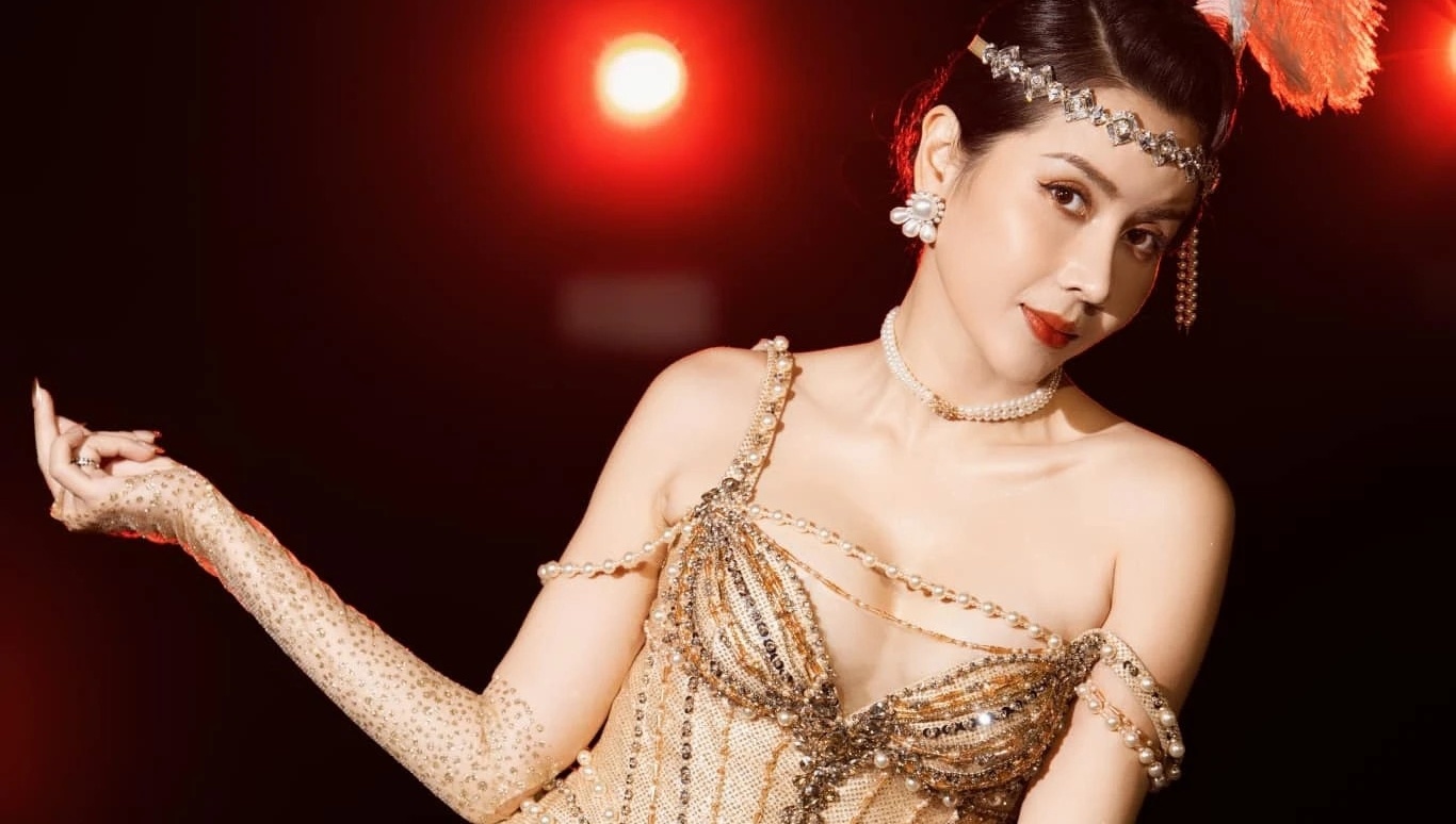 Khong de nhan ra Luu Huong Giang o Chi dep 2023 hinh anh