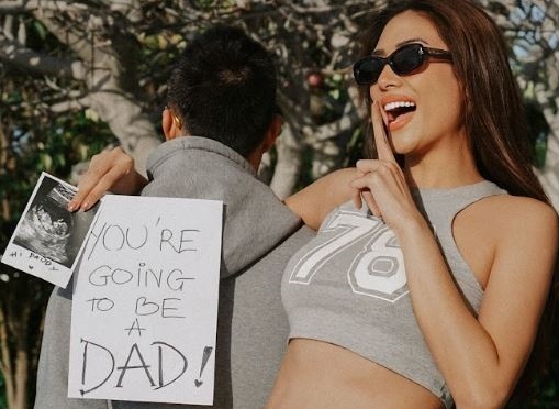 Vo Hoang Yen mang thai hinh anh