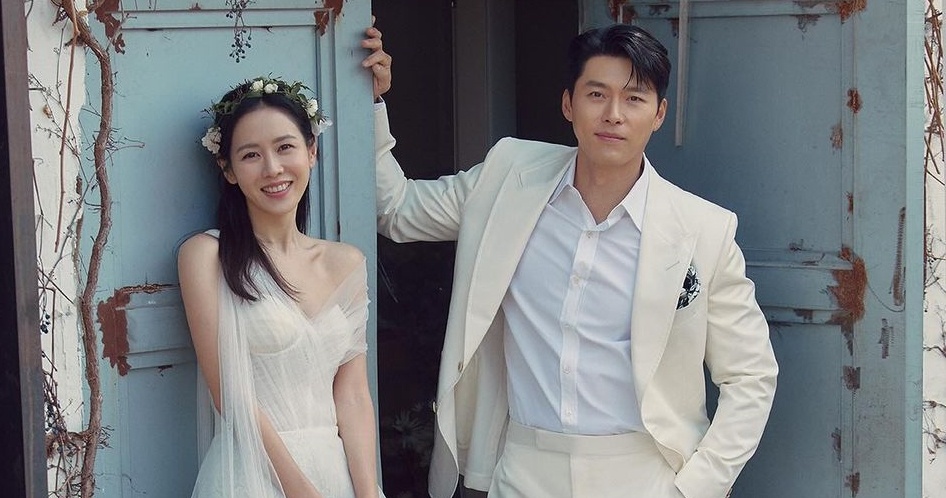 Hai nam Son Ye Jin 'ha canh' ben Hyun Bin hinh anh