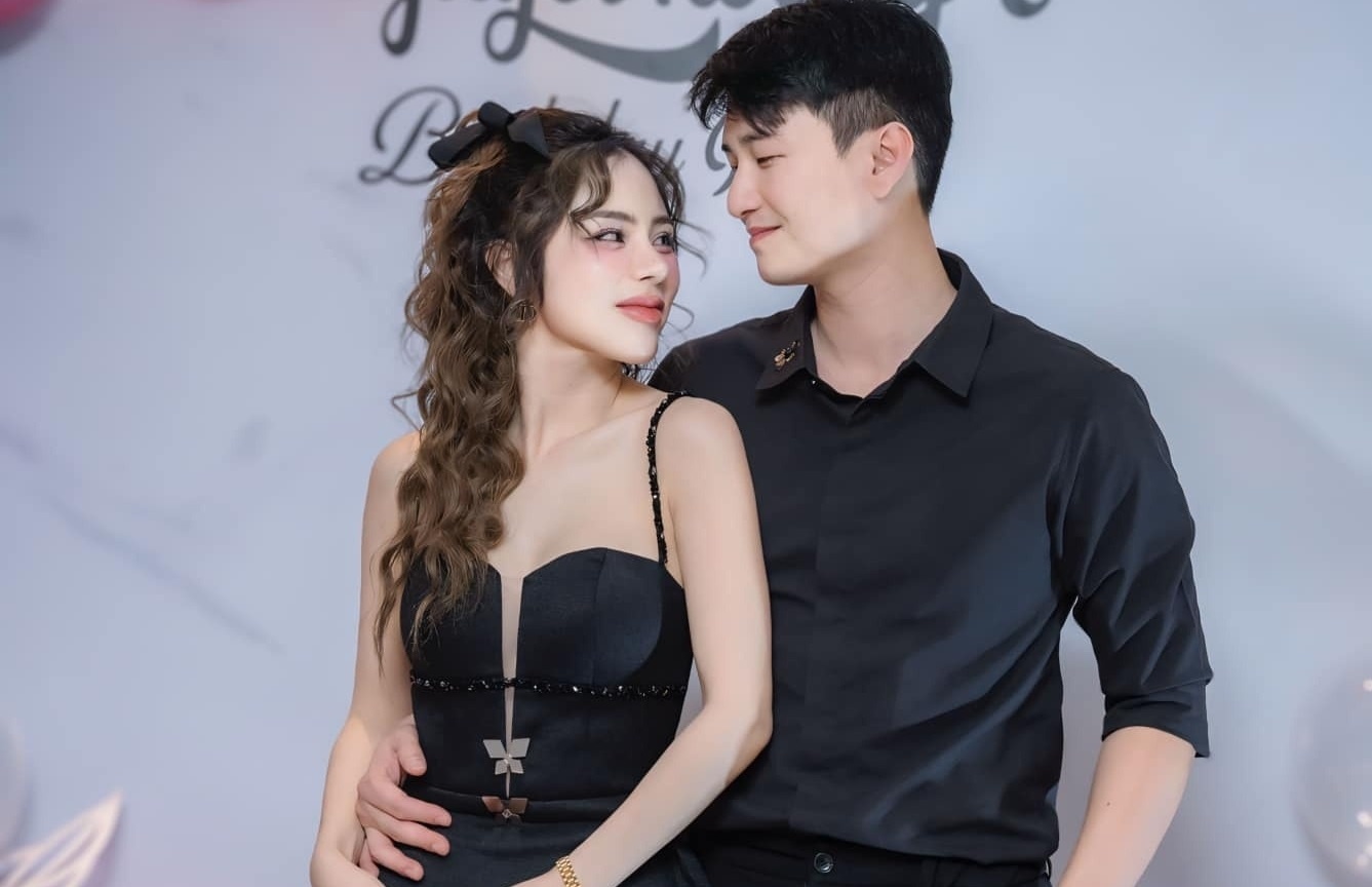 Huynh Anh va Bach Lan Phuong truoc khi ket hon hinh anh