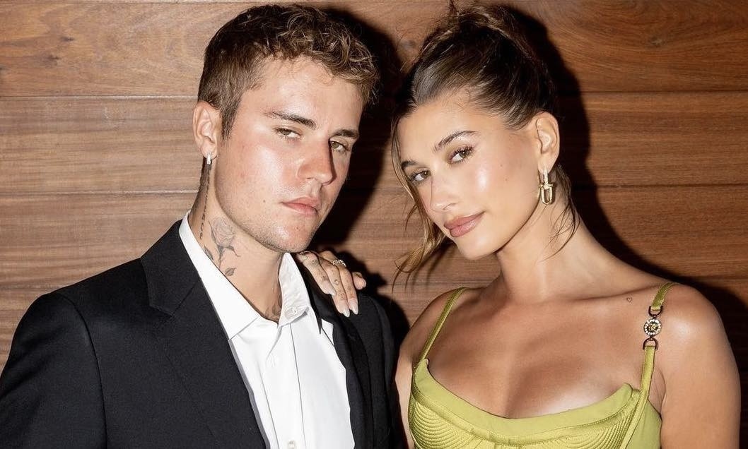 Hailey Bieber mang thai hinh anh