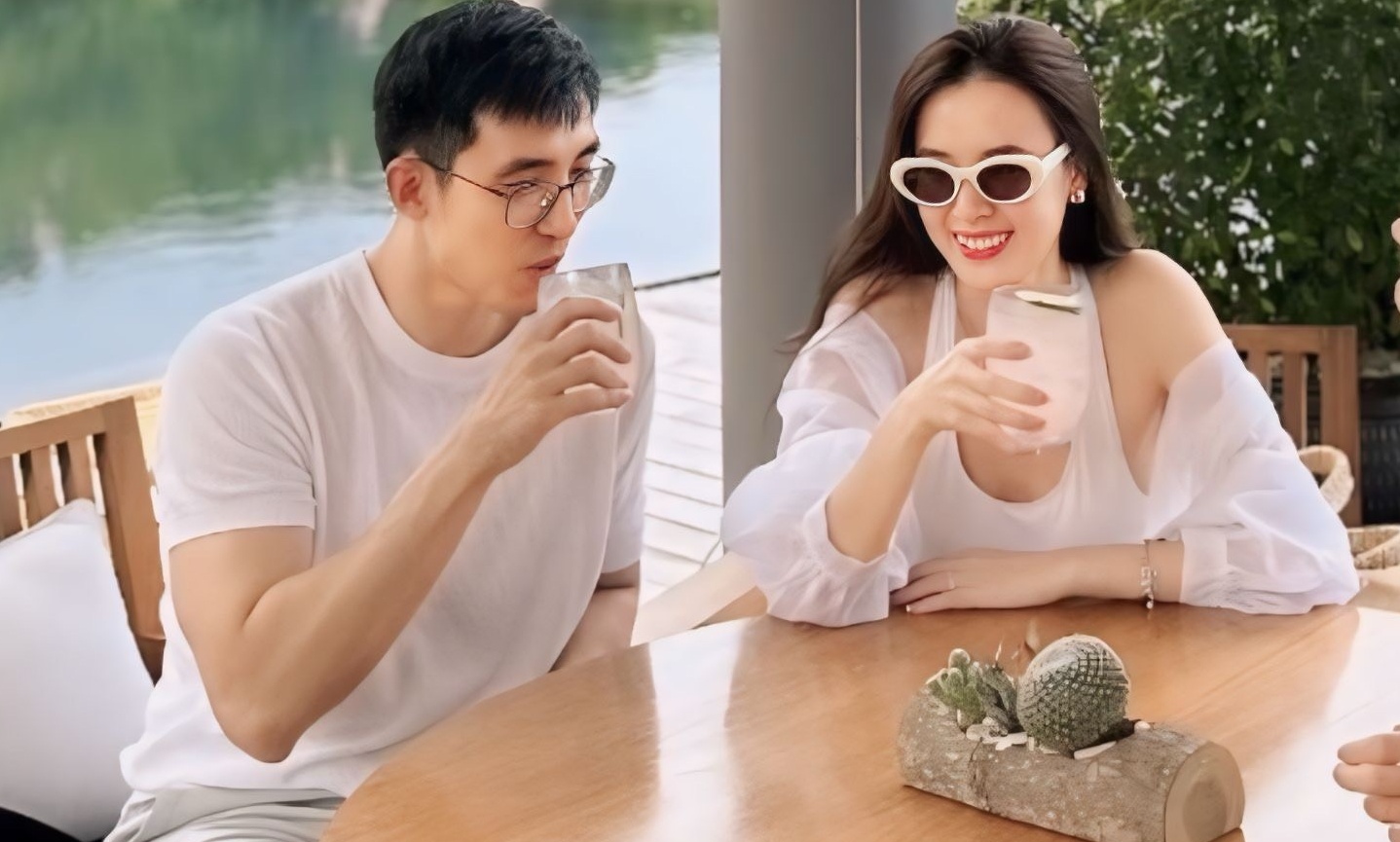 Tuan trang mat cua Midu va thieu gia Minh Dat o resort 6 sao hinh anh