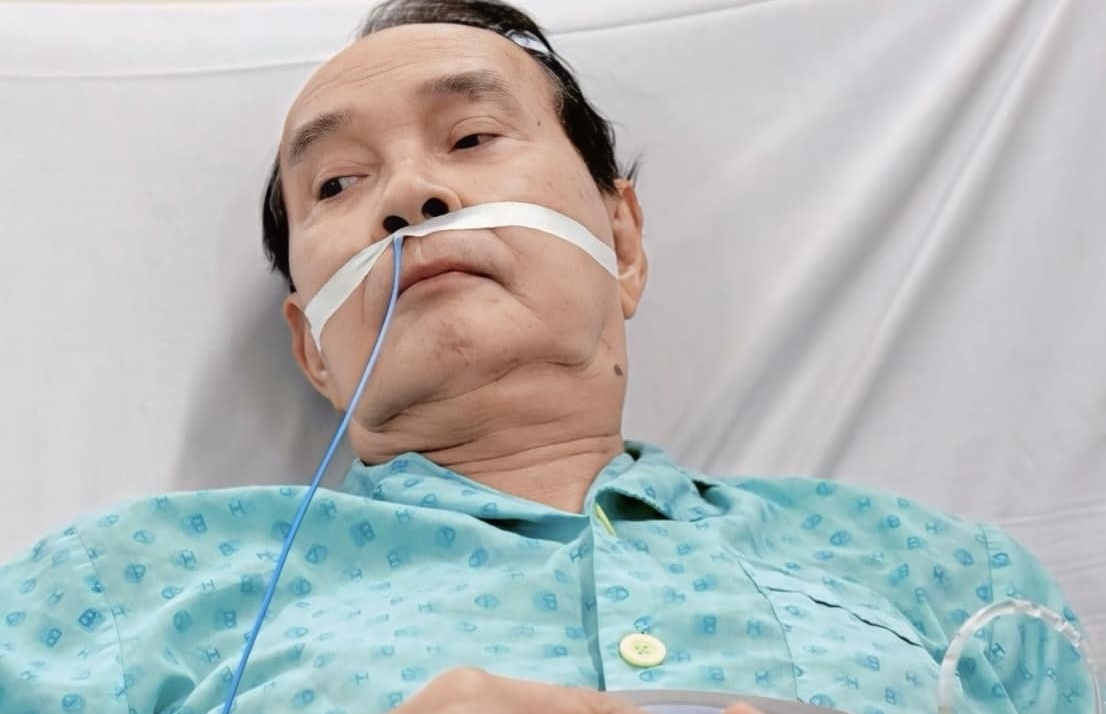 Suc khoe cua NSND Thanh Dien sau ca phau thuat hinh anh