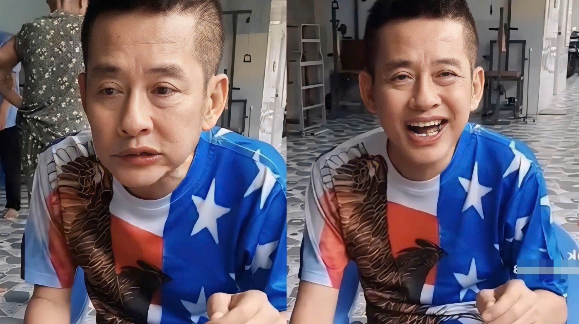 Hinh anh gay lo lang cua nghe si Tan Beo hinh anh