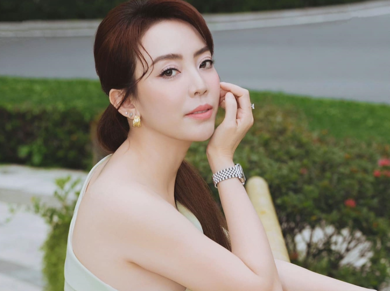 Thu Trang noi gi khi bi nhac ten trong on ao voi Minh Du hinh anh