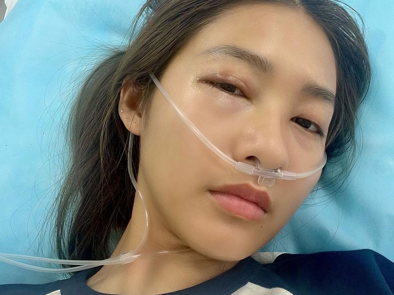 Kha Ngan nhap vien hinh anh