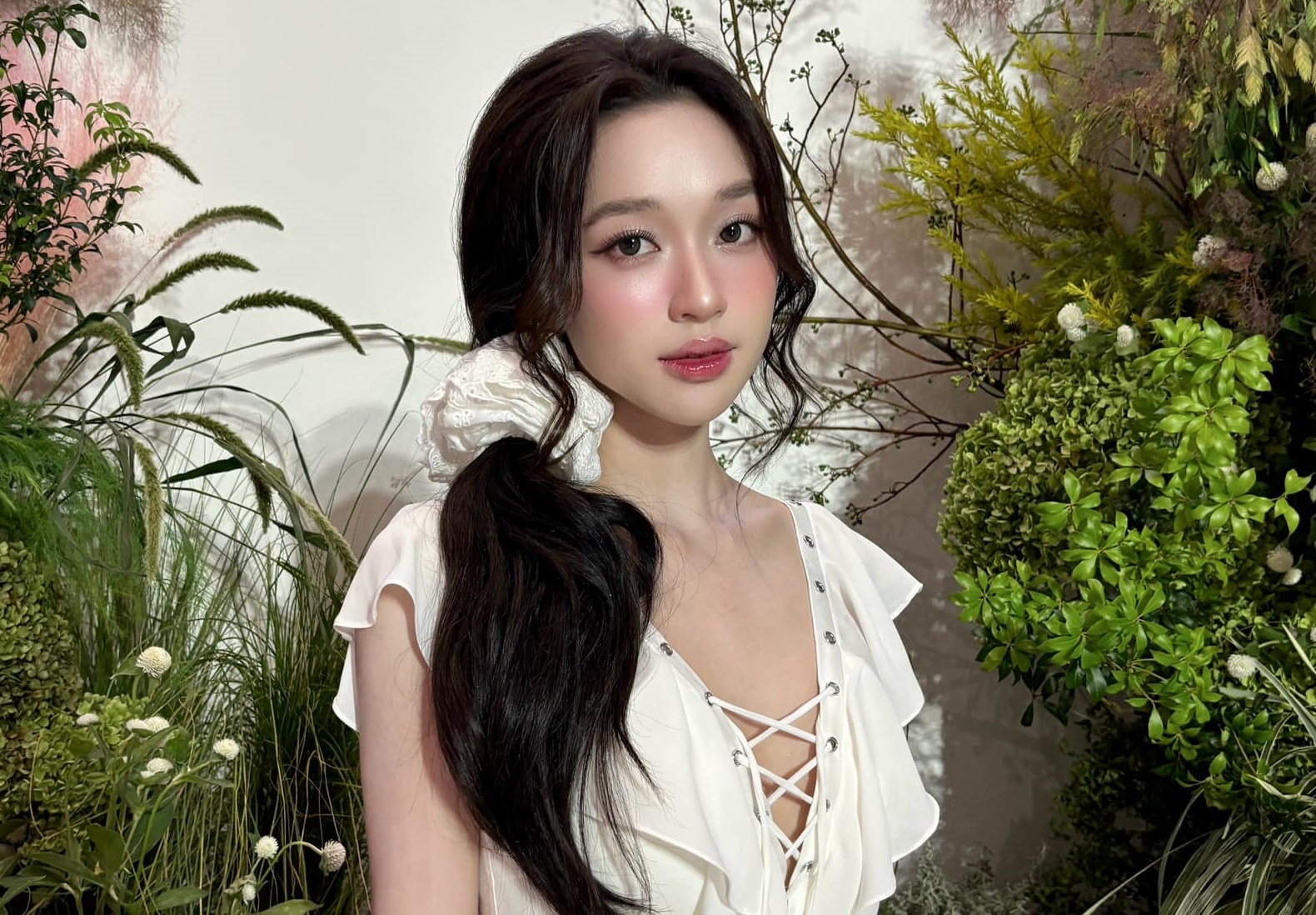 Co gai cao 1,82 m gay chu y o Hoa hau Quoc gia Viet Nam hinh anh