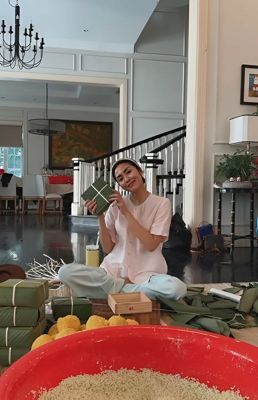 Gia đình Tăng Thanh Hà 