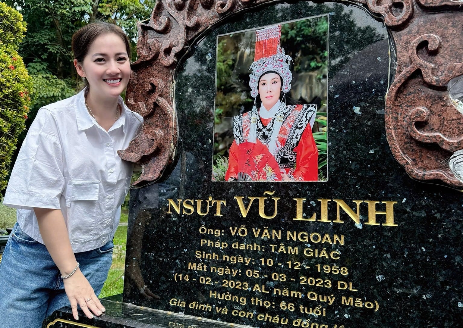 Hong Loan noi co nguoi gay roi truoc mo phan cua co nghe si Vu Linh hinh anh