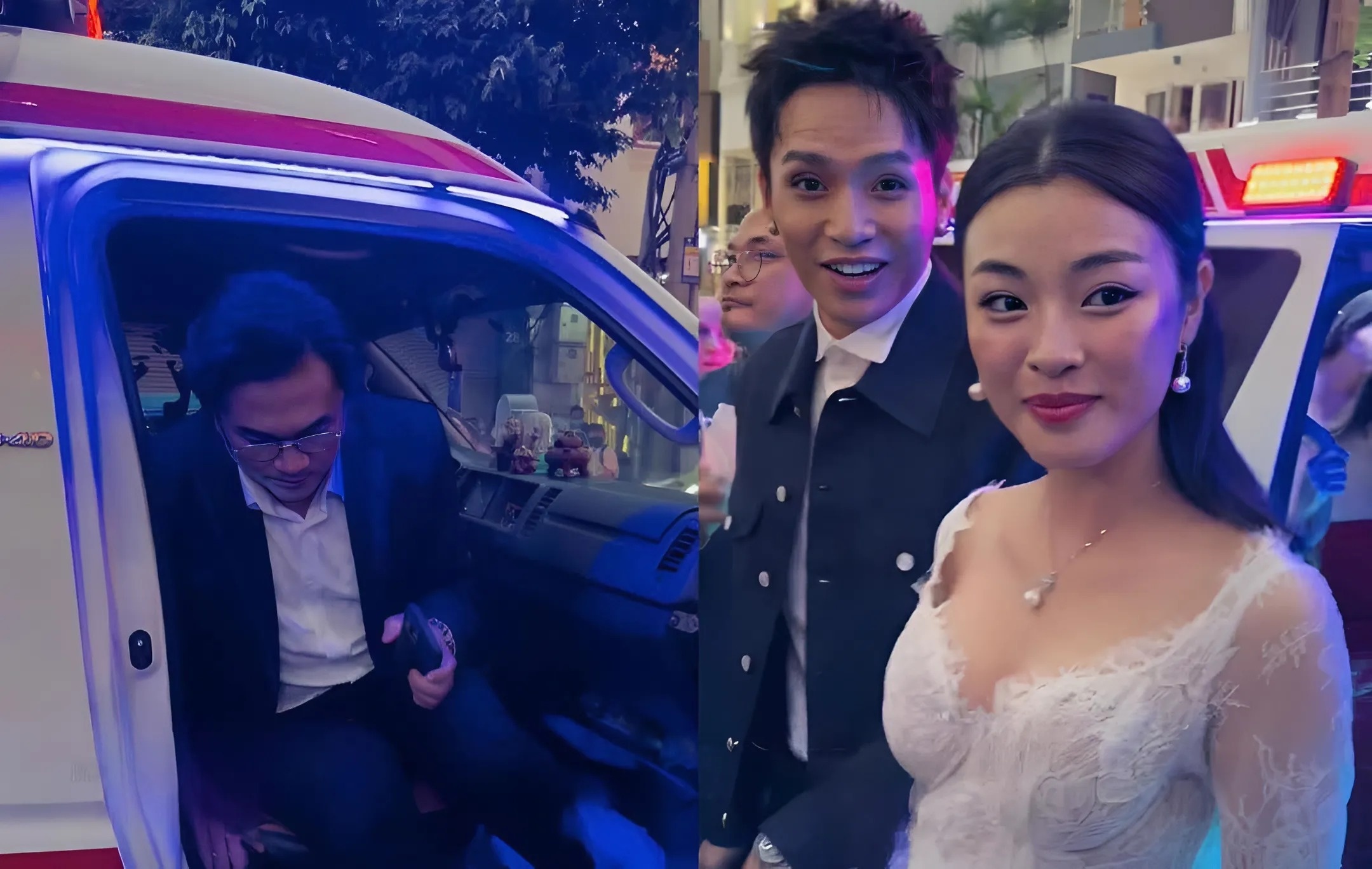 Dai Nghia, Lan Thy bi phan ung sau vu di xe cap cuu ra mat phim hinh anh