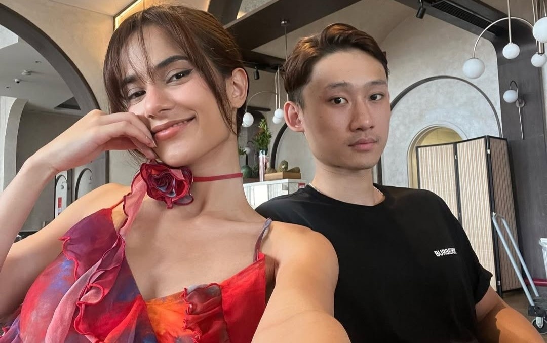 Moi tinh 5 nam cua 'bong hong lai' Emma Le va ban trai hinh anh