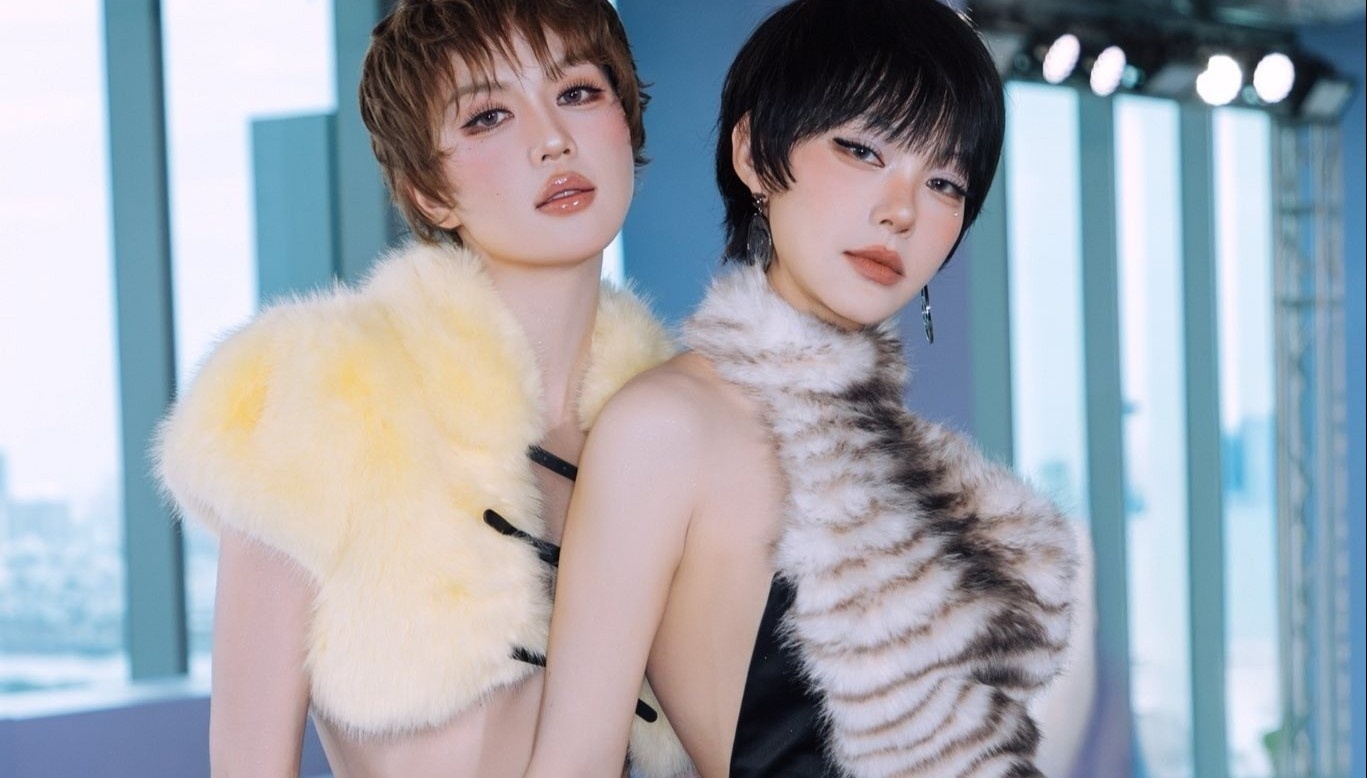 Minh Hang thay doi dien mao hinh anh