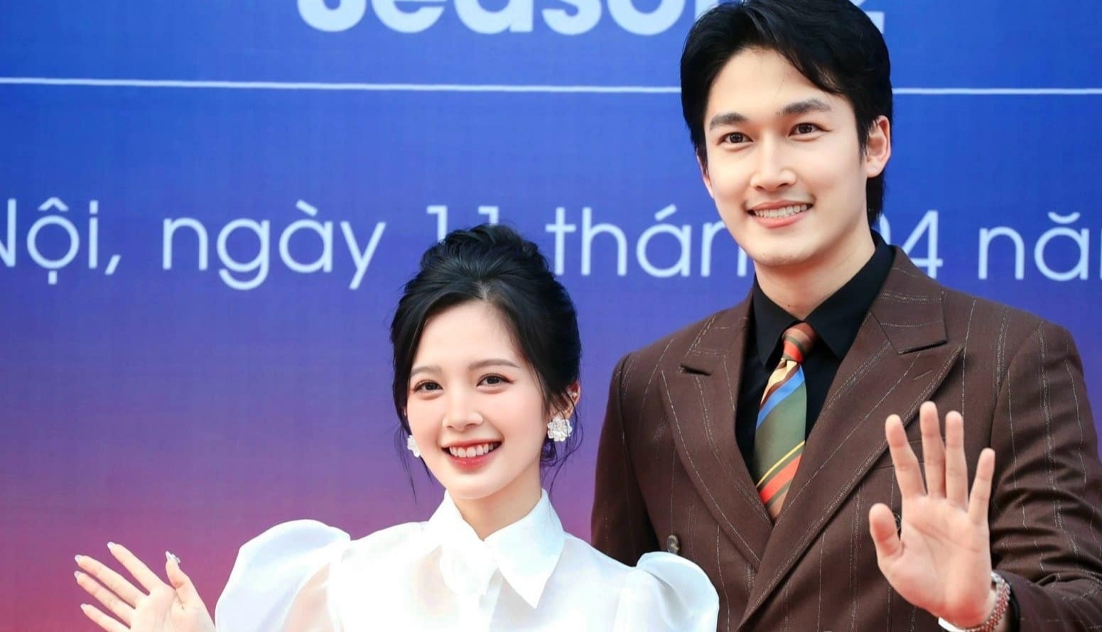 Ngoc Huyen va Dinh Tu truoc khi cong khai yeu hinh anh