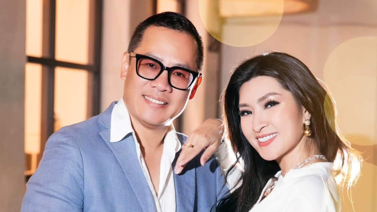 Nguyen Hong Nhung cong khai chong doanh nhan hinh anh