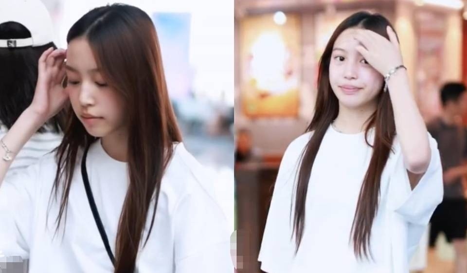 Con gai cua Trieu Vy o tuoi 15 hinh anh