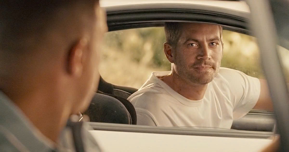 Đoàn phim sử dụng GCI và AI để "hồi sinh" Paul Walker trong Fast & Furious 7. Ảnh: MovieWeb.