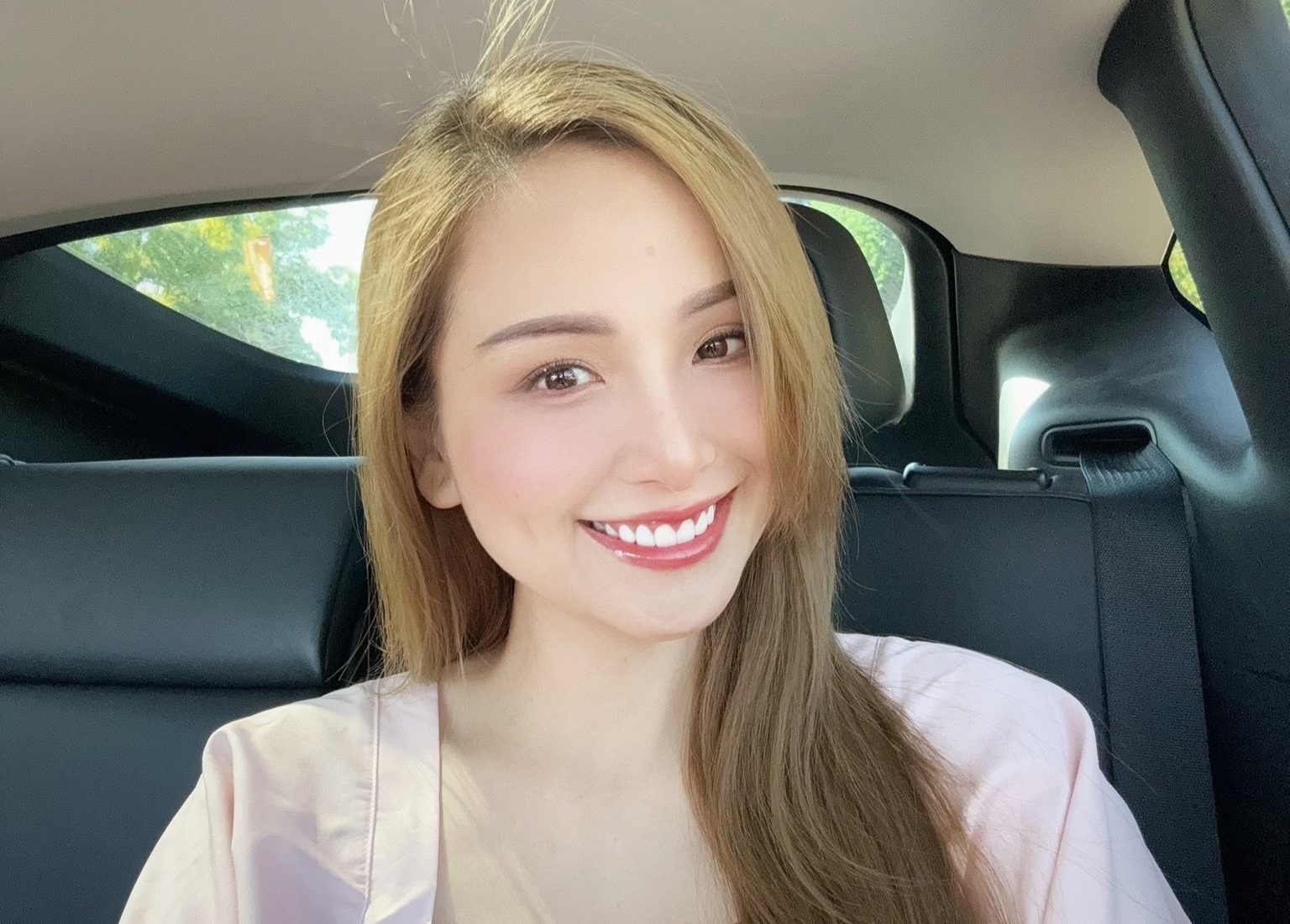 Diem Huong mang thai hinh anh