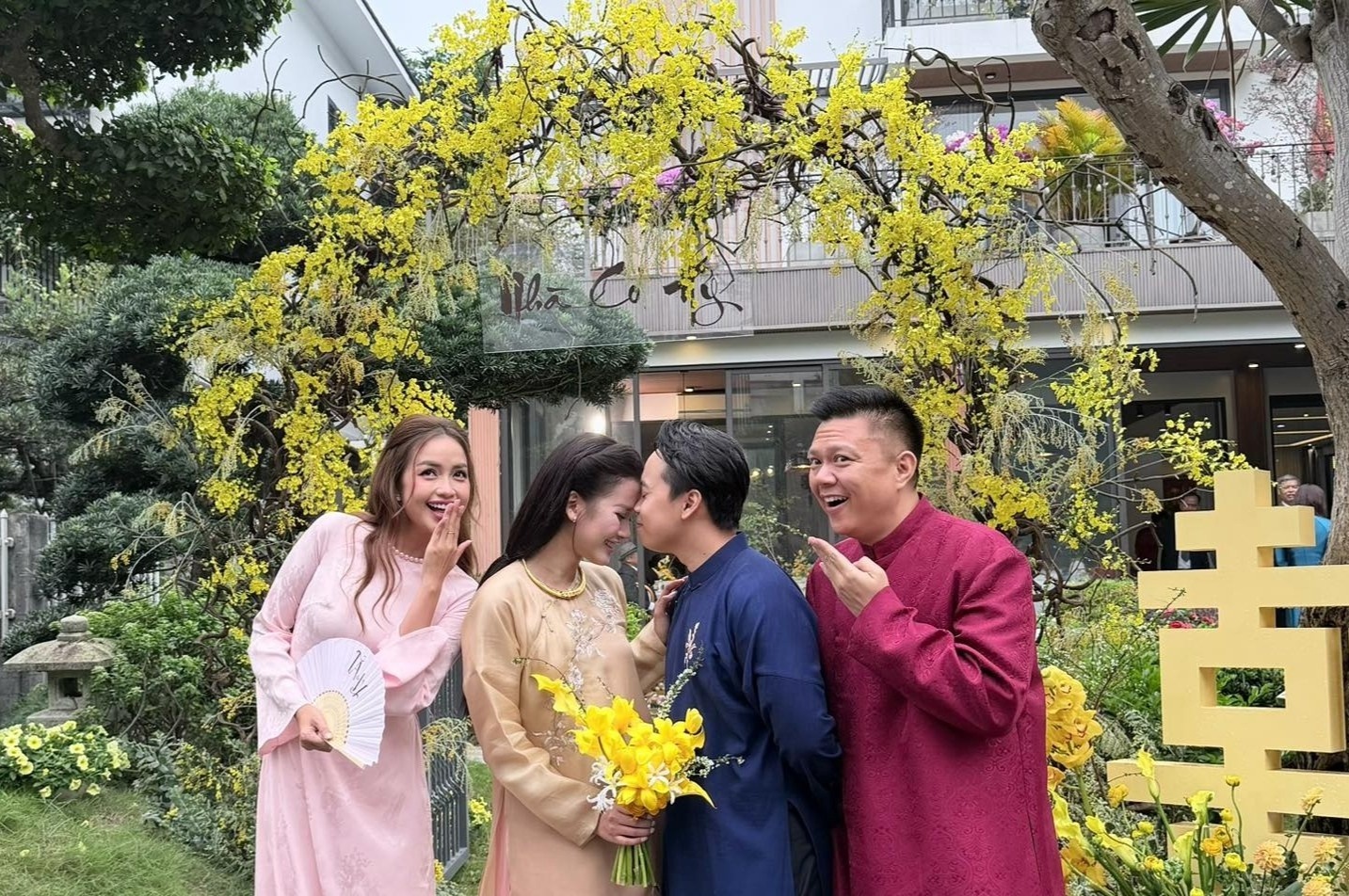 Co ngoi nha chong Huong Ly o Ha Noi hinh anh