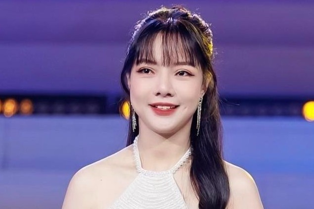 MC Thu Huong bi mo mat phai hinh anh