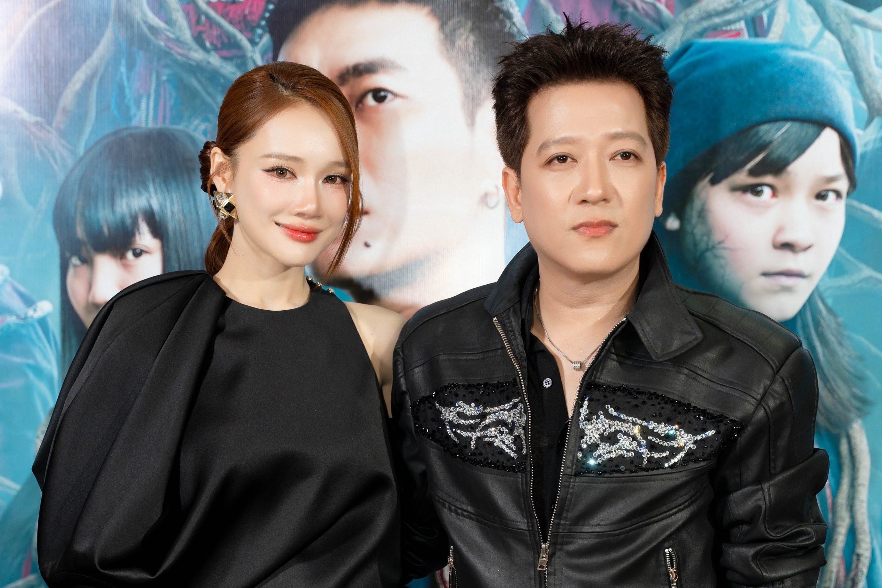 Nha Phuong thu hut ben Truong Giang hinh anh