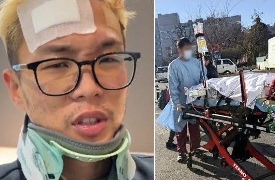 Nam ca si Han sau khi roi tu san thuong tang 3 xuong dat hinh anh